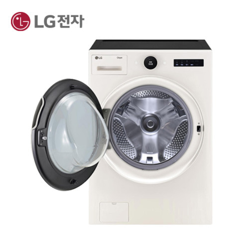 생활&amp;환경 종합가전렌탈 (주)휴본 [렌탈] LG 트롬 오브제컬렉션 세탁기 25kg FX25ESE 네이처베이지 / 60개월 약정 삼성